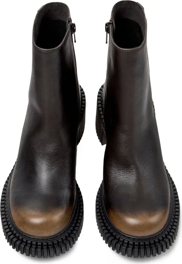 70mm Pix London zip-up boots - Image 4