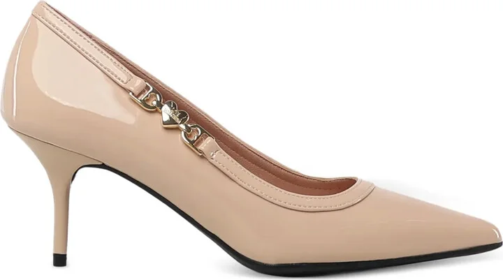 70mm Pointed Patent-Leather Pumps