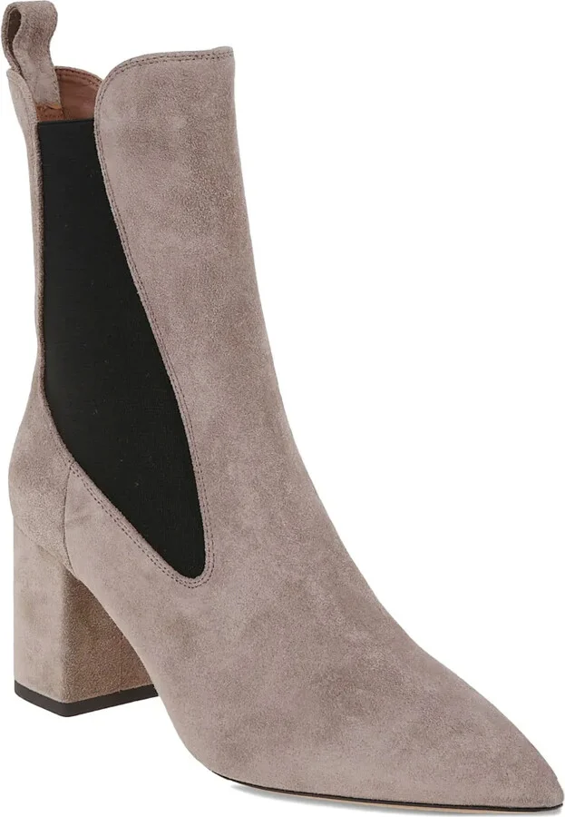 70mm Pointed-Toe Block-Heel Chelsea Boots - Image 2