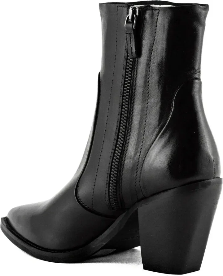 70mm Pointed-Toe Heeled Ankle Boots - Image 4
