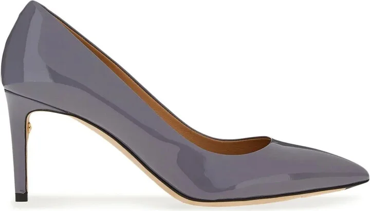 70mm Pointed-Toe Leather Pumps