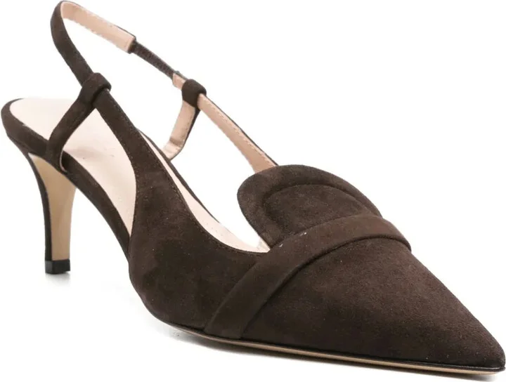 70mm Pointed-Toe Slingback Pumps - Image 2