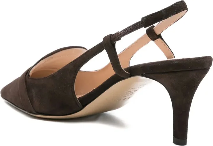 70mm Pointed-Toe Slingback Pumps - Image 3