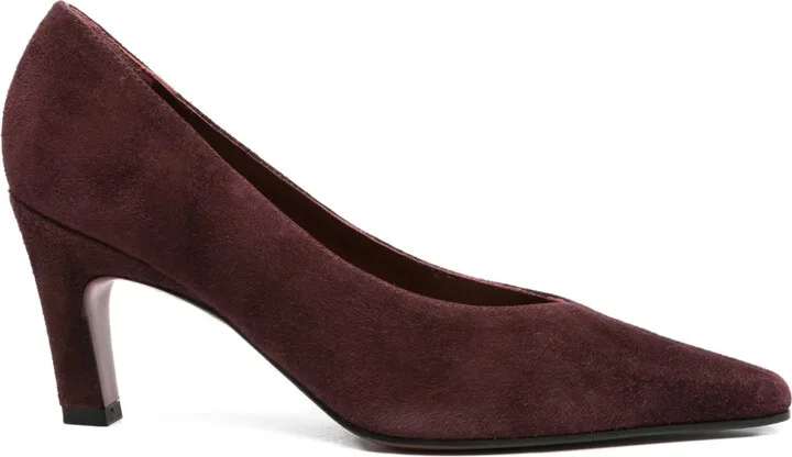 70mm Pointed-Toe Suede Pumps