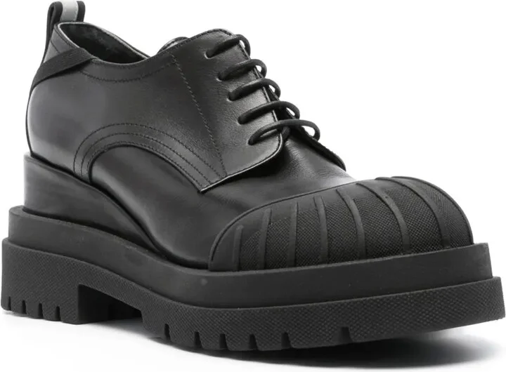 70mm Polished Leather Brogues - Image 2