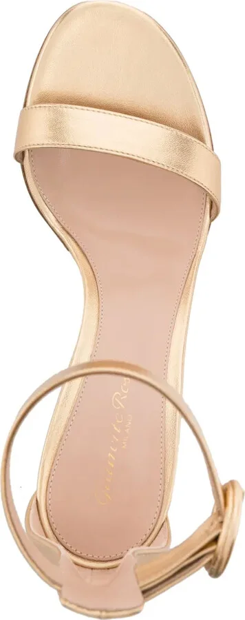 70mm Portofino metallic leather sandals - Image 4