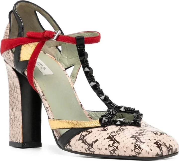 70mm Python Sandals - Image 2
