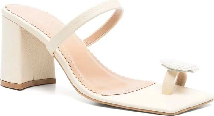 70mm Reine de Coeur mules - Image 2