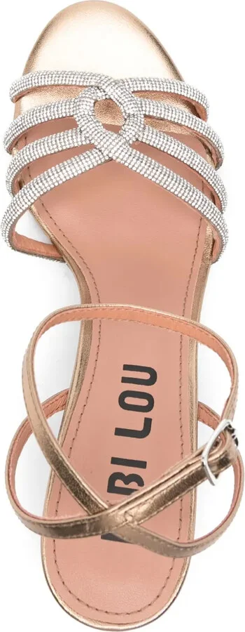 70mm Rhinestone-Embellished Sandals - Image 4