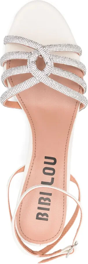 70mm Rhinestone-Embellished Sandals - Image 4