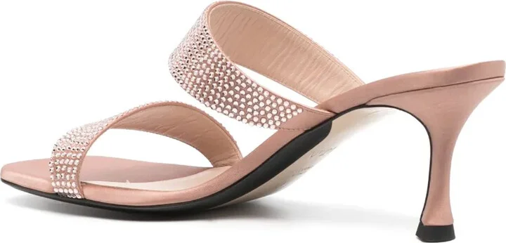 70mm Rhinestone-Embellished Sandals - Image 3