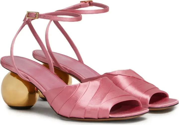 70mm Satin Sandals - Image 2