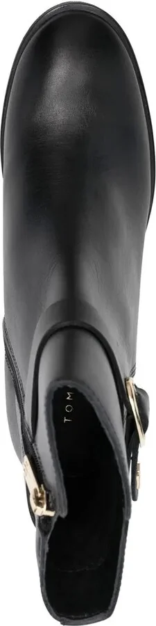 70mm Side Buckle-Detail Ankle Boots - Image 4