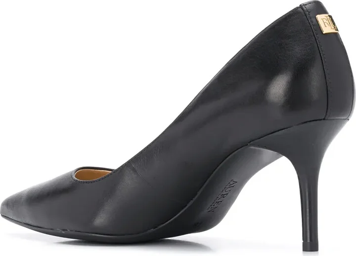 70mm Signature Leather Look Pumps - Image 3