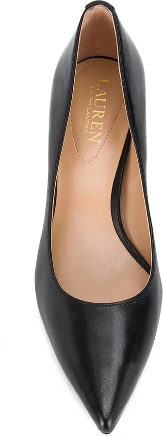70mm Signature Leather Look Pumps - Image 4