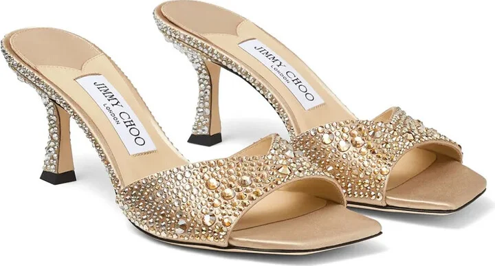 70mm Skye satin sandals - Image 2