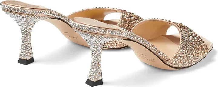 70mm Skye satin sandals - Image 3