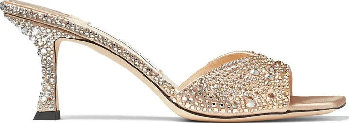 70mm Skye satin sandals
