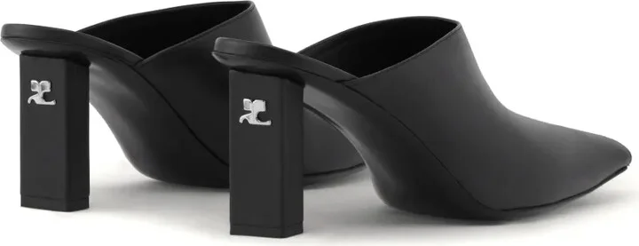 70mm Square-Toe Leather Mules - Image 3