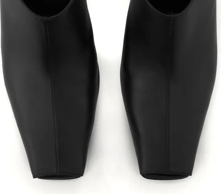 70mm Square-Toe Leather Mules - Image 5