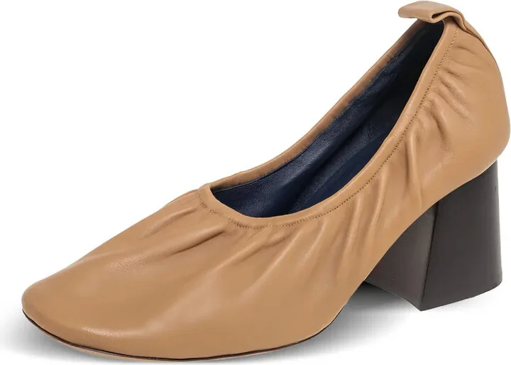 70mm Square-Toe Pumps - Image 2