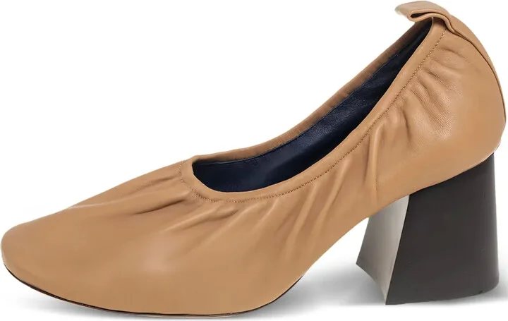 70mm Square-Toe Pumps