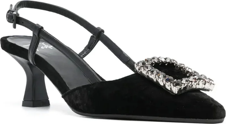 70mm Stefi leather pumps - Image 2