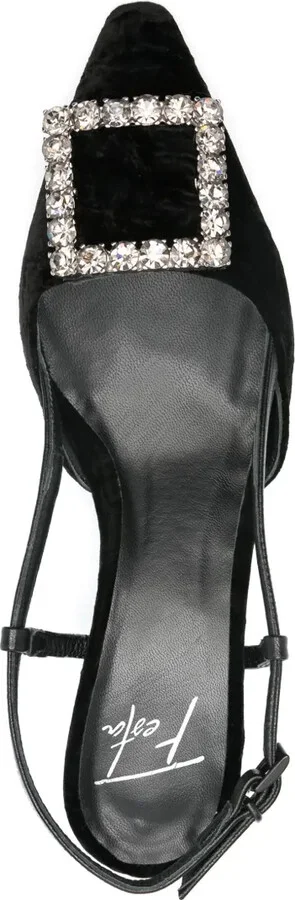 70mm Stefi leather pumps - Image 4