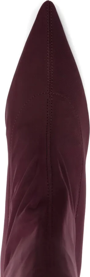 70mm Stretch Heeled Ankle Boots - Image 4