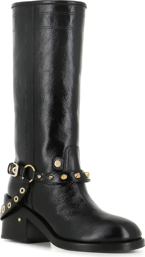 70mm Stud-Detail Boots - Image 2