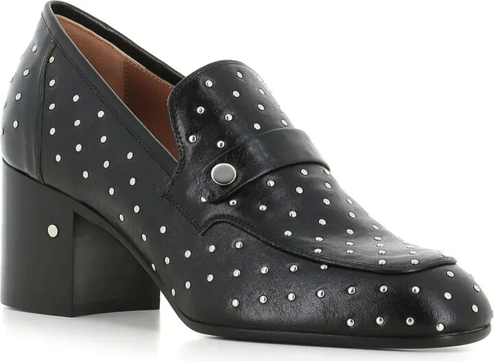 70mm Stud-Embellished Leather Loafers - Image 2
