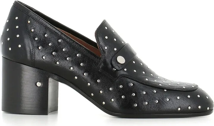 70mm Stud-Embellished Leather Loafers