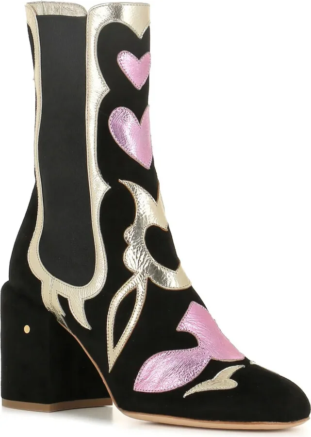 70mm Suede Boots - Image 2