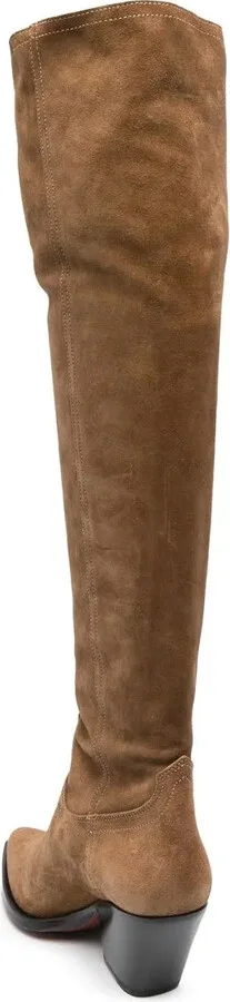 70mm Suede Boots - Image 3