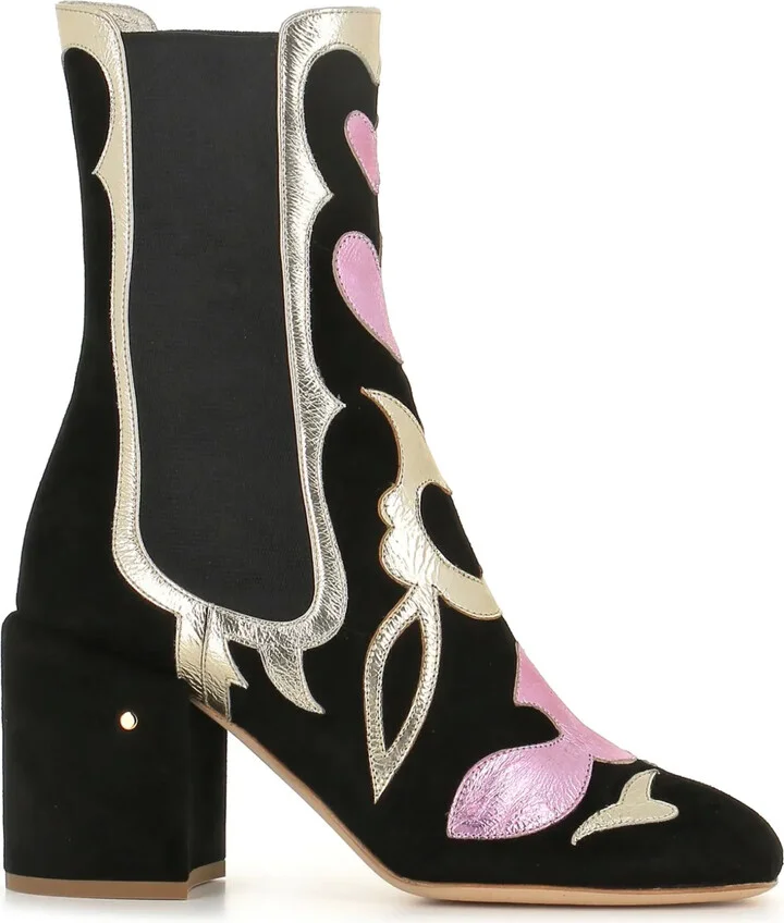 70mm Suede Boots