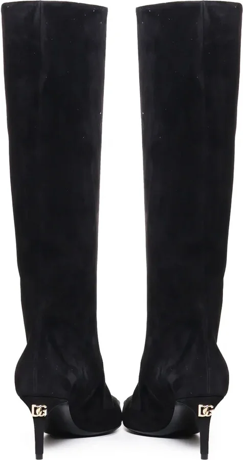 70mm Suede Knee-High Boots - Image 3