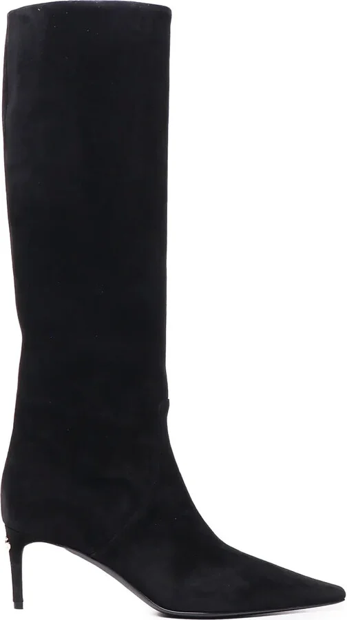 70mm Suede Knee-High Boots