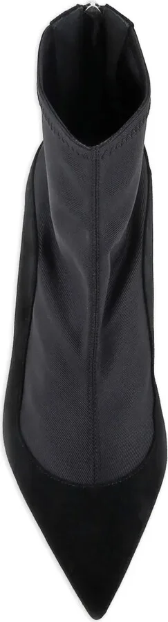 70mm Suede Pointed-Toe Boots - Image 4