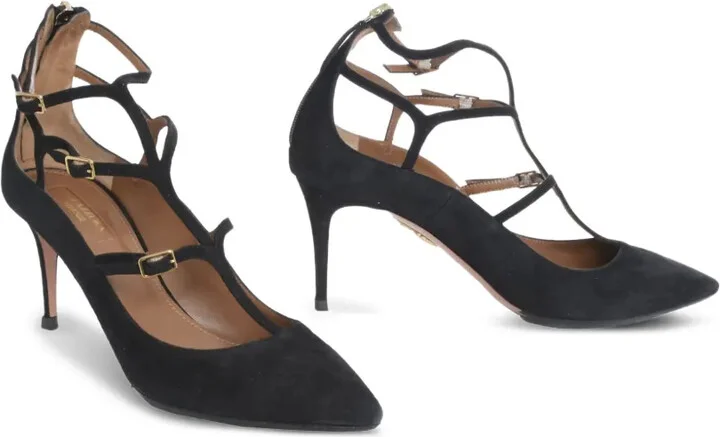 70mm Suede Pumps - Image 2