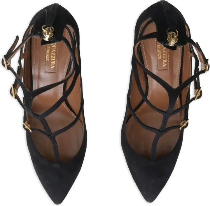 70mm Suede Pumps - Image 4