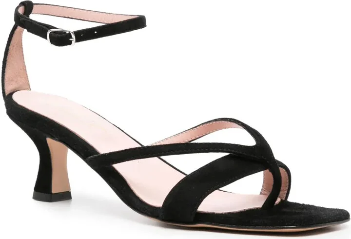 70mm Suede Sandals - Image 2