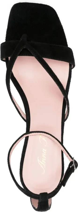 70mm Suede Sandals - Image 4