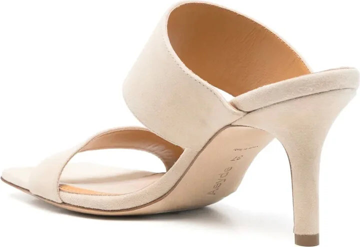 70mm Suede Sandals - Image 3