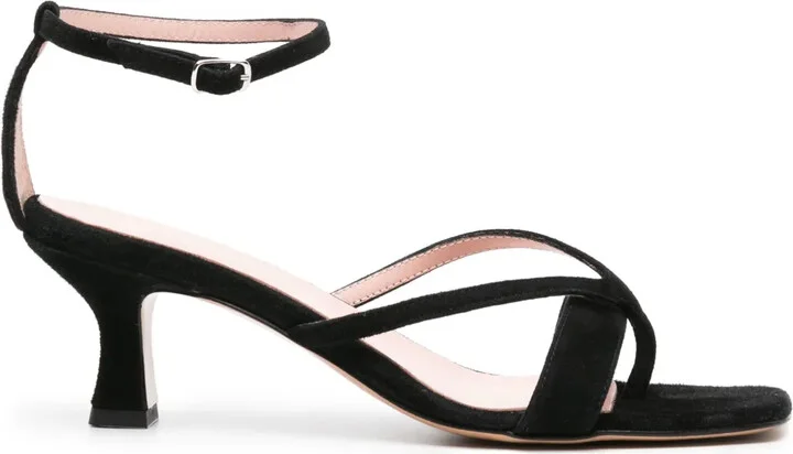 70mm Suede Sandals