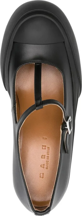 70mm T-bar strap pumps - Image 4