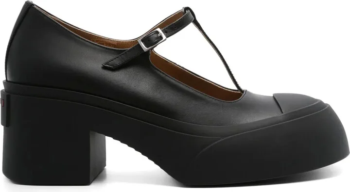70mm T-bar strap pumps