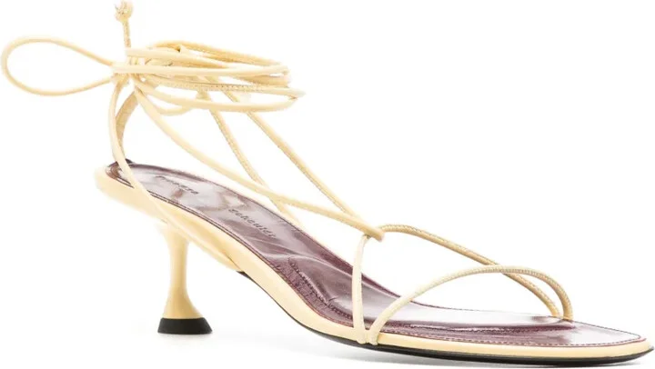 70mm Tee ankle strap sandals - Image 2
