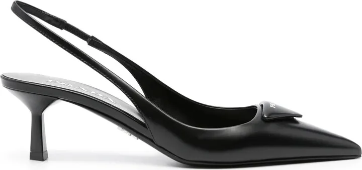 70mm Triangle-Logo Pumps