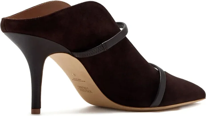 70mm Two-Strap Pointed-Toe Mules - Image 3