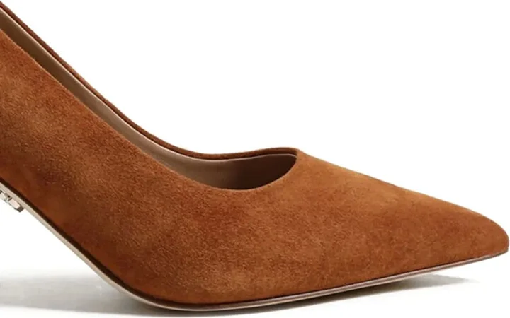 70mm Vienna pointed-toe suede pumps - Image 2